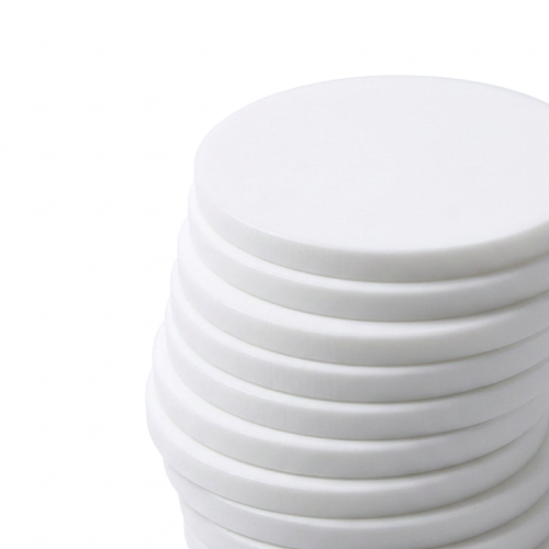 Фторопластовый диск 65х500 мм ТУ 6-05-810-88